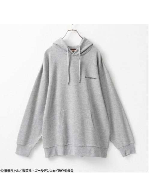 Mac-House（マックハウス）の「TVアニメ『ゴールデンカムイ』 プルパーカー（パーカー・メンズ・グレー・XL/L/M）」の2枚目の写真