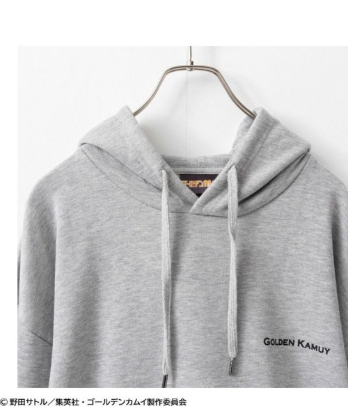 Mac-House（マックハウス）の「TVアニメ『ゴールデンカムイ』 プルパーカー（パーカー・メンズ・グレー・XL/L/M）」の3枚目の写真
