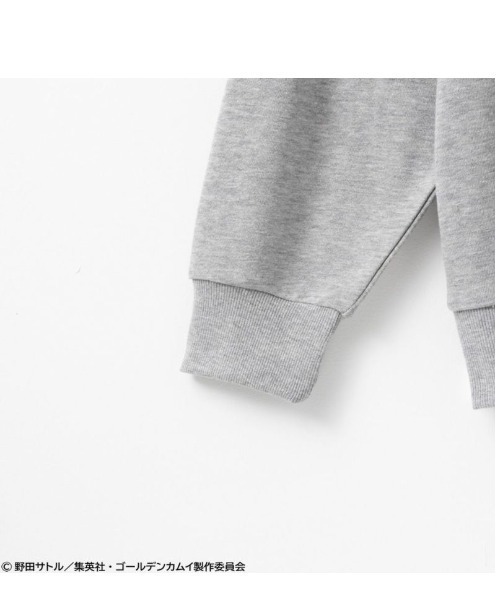 Mac-House（マックハウス）の「TVアニメ『ゴールデンカムイ』 プルパーカー（パーカー・メンズ・グレー・XL/L/M）」の4枚目の写真