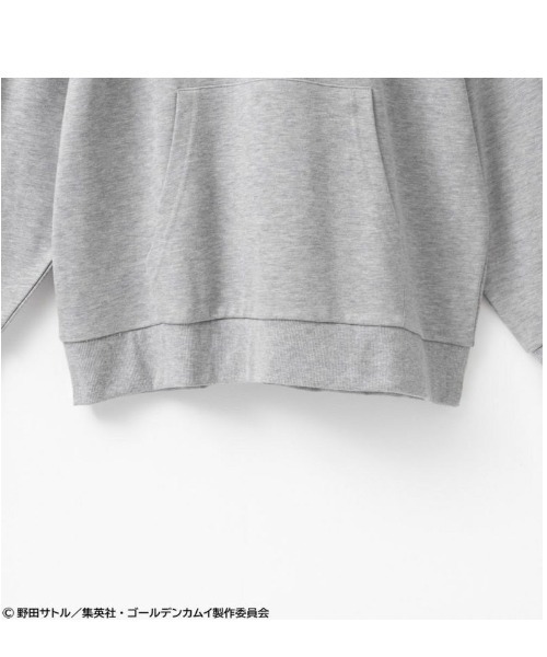 Mac-House（マックハウス）の「TVアニメ『ゴールデンカムイ』 プルパーカー（パーカー・メンズ・グレー・XL/L/M）」の5枚目の写真