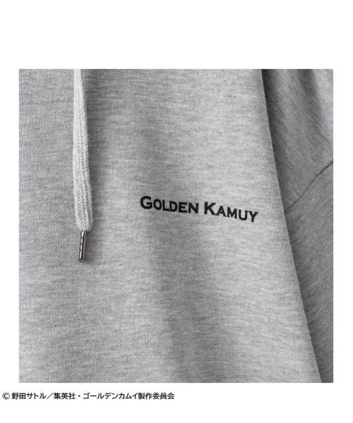 Mac-House（マックハウス）の「TVアニメ『ゴールデンカムイ』 プルパーカー（パーカー・メンズ・グレー・XL/L/M）」の7枚目の写真