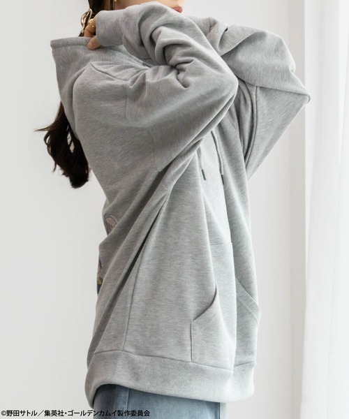 Mac-House（マックハウス）の「TVアニメ『ゴールデンカムイ』 プルパーカー（パーカー・メンズ・グレー・XL/L/M）」の12枚目の写真