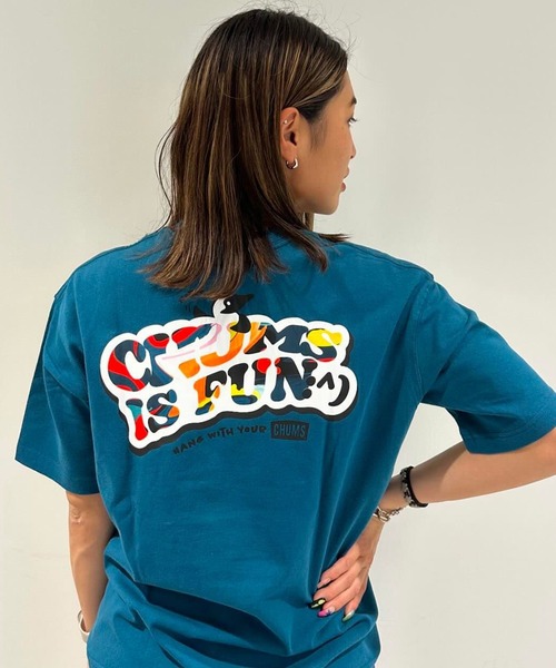 tシャツ CHUMS/チャムス Tシャツ DESI CH11-2357 レディース CHUMS tシャツ CHUMS/チャムス Tシャツ DESI CH11-2357