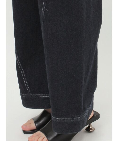 【セール】デザインデニムロンパース（つなぎ/オールインワン）｜MURUA（ムルーア）