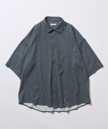 ◆ジョーゼット柄半袖シャツ