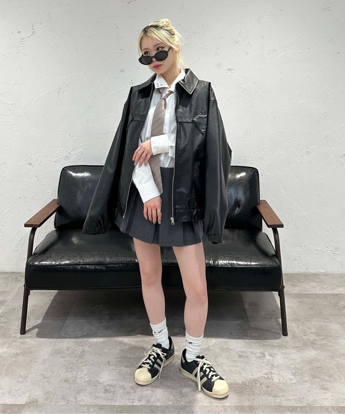 sedacle（セダクル）の「オーバーシルエットアソートシャツ（シャツ/ブラウス・メンズ・ネイビー/ブラック/オフホワイト/ブルー・SMALL/LARGE/MEDIUM）」の11枚目の写真