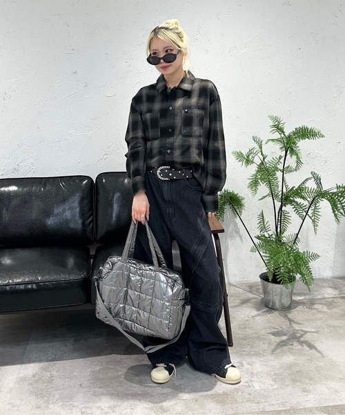 sedacle（セダクル）の「オーバーシルエットアソートシャツ（シャツ/ブラウス・メンズ・ネイビー/ブラック/オフホワイト/ブルー・SMALL/LARGE/MEDIUM）」の17枚目の写真