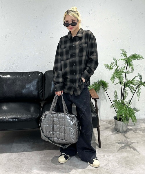 sedacle（セダクル）の「オーバーシルエットアソートシャツ（シャツ/ブラウス・メンズ・ネイビー/ブラック/オフホワイト/ブルー・SMALL/LARGE/MEDIUM）」の18枚目の写真