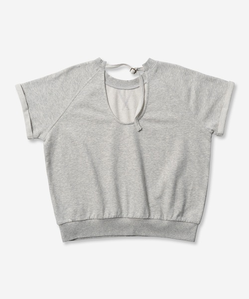 トレーナー スウェット 「Hurley:ハーレー」W TERRY ICON BACK OPEN SS　レディーススウェットTシャツ レディース Hurley:ハーレー】W TERRY ICON BACK OPEN SS レディース