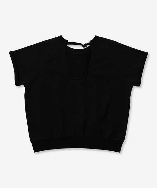 トレーナー スウェット 「Hurley:ハーレー」W TERRY ICON BACK OPEN SS　レディーススウェットTシャツ レディース Hurley:ハーレー】W TERRY ICON BACK OPEN SS レディース