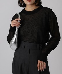 ketty cherie（ケティシェリー）の「メッシュカットソートップス ≪手洗い可能≫（Tシャツ/カットソー）」