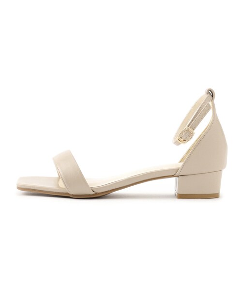 index（インデックス）の「◆【3cmヒール】ビジューバックルベルトサンダル（サンダル・レディース・ベージュ/ブラック・01/02/03）」の6枚目の写真