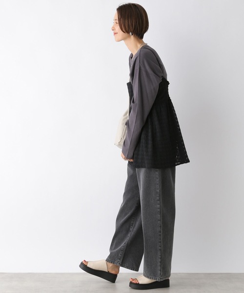 LEPSIM(レプシィム)の「ゼロカル厚底サンダル 996269(サンダル・レディース・シルバー/アイボリー/ブラック・LARGE/MEDIUM)」の4枚目の写真