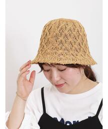 Samansa Mos2 | ダイヤ編みダウンハット(ハット)