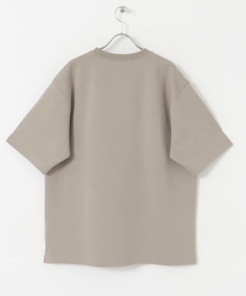 FORK&SPOON（フォークアンドスプーン）の「FORK&SPOON　ストレッチダンボールショートスリーブTシャツ（Tシャツ/カットソー・メンズ・モカ/グレー系その他/ブラック/オフホワイト/チャコールグレー・4/5）」の13枚目の写真