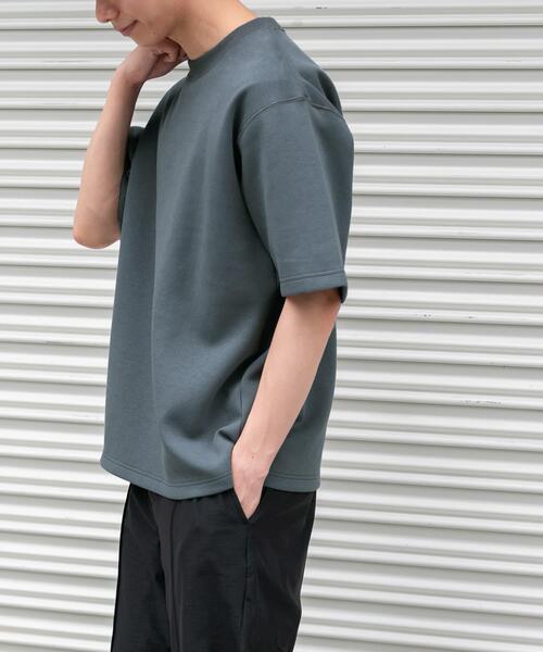 FORK&SPOON（フォークアンドスプーン）の「FORK&SPOON　ストレッチダンボールショートスリーブTシャツ（Tシャツ/カットソー・メンズ・モカ/グレー系その他/ブラック/オフホワイト/チャコールグレー・4/5）」の19枚目の写真