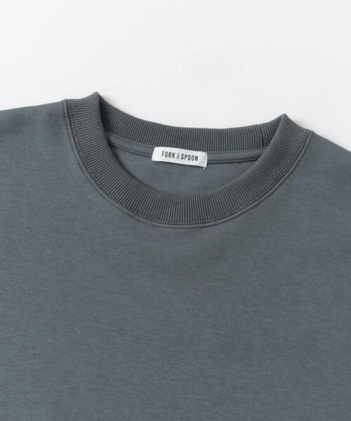 FORK&SPOON（フォークアンドスプーン）の「FORK&SPOON　ストレッチダンボールショートスリーブTシャツ（Tシャツ/カットソー・メンズ・モカ/グレー系その他/ブラック/オフホワイト/チャコールグレー・4/5）」の22枚目の写真