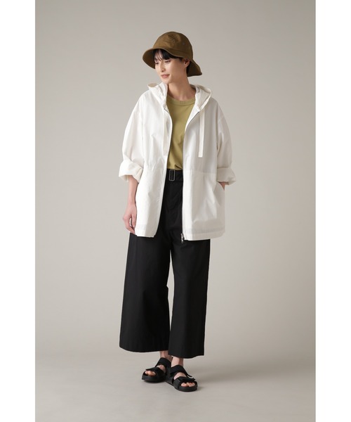 MHL.(エムエイチエル)の「DENSE COTTON NYLON(ハット・レディース・ライトブラウン/チャコール・FREE)」の4枚目の写真