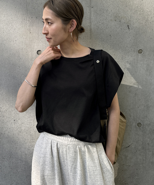 FRAMeWORK（フレームワーク）の「キャップスリーブプルオーバー（T