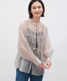 LAKOLE | 2WAYオ-ガンジーブラウス / 111281(シャツ/ブラウス)