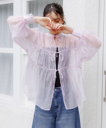 LAKOLE | 2WAYオ-ガンジーブラウス / 111281(シャツ/ブラウス)