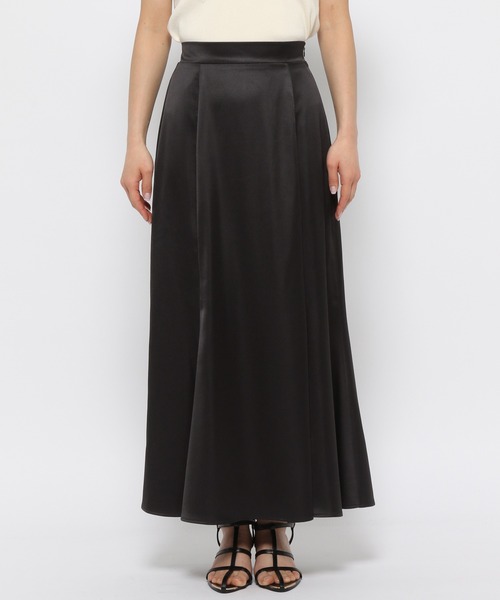 mysty woman(ミスティウーマン)の「フリルラップsetマーメイド 120995(スカート・レディース・アイボリー/ブラック・FREE)」の19枚目の写真