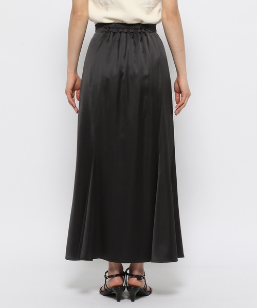 mysty woman(ミスティウーマン)の「フリルラップsetマーメイド 120995(スカート・レディース・アイボリー/ブラック・FREE)」の21枚目の写真