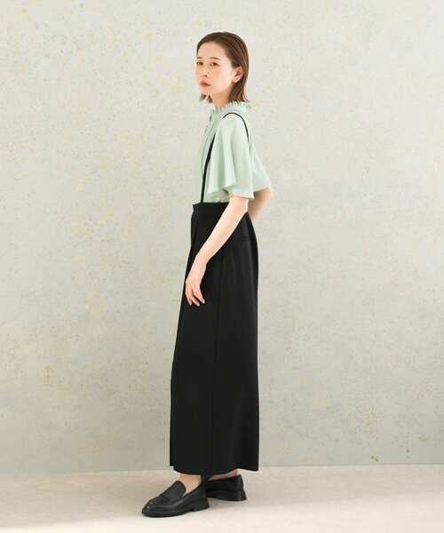 URBAN RESEARCH ROSSO WOMEN（アーバンリサーチ　ロッソ）の「フリルカラーギャザーブラウス（シャツ/ブラウス・レディース・ホワイト/チャコールグレー/ミント・FREE）」の19枚目の写真