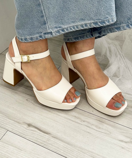 INGNI（イング）の「2WAYリボンサンダル（サンダル・レディース・アイボリー/ブラック・M/L）」の8枚目の写真