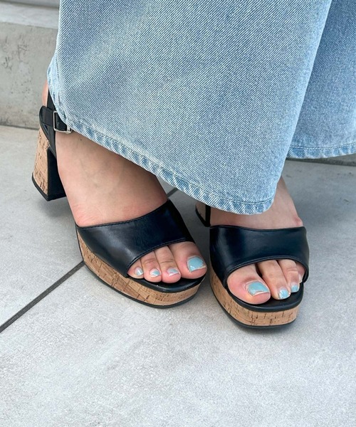 INGNI（イング）の「2WAYリボンサンダル（サンダル・レディース・アイボリー/ブラック・M/L）」の18枚目の写真