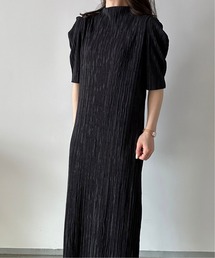 t a r o s u | high neck pleats onepiece/ハイネックプリーツワンピース(ワンピース)