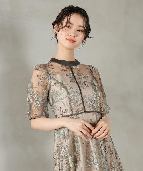 結婚式 オケージョンドレス jumelle ワンピース 「結婚式/オケージョン」jacquard dress