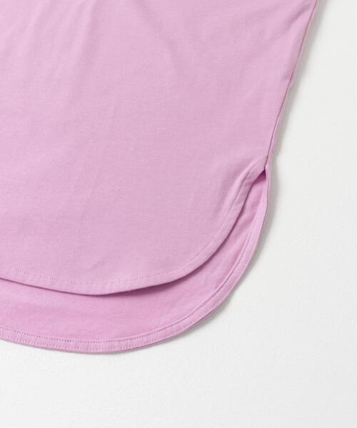 LAATO（ラート）の「gather no sleeve tee（Tシャツ/カットソー・レディース・ブラック/アイボリー/ピンク・FREE）」の9枚目の写真