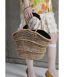 ROSE BUD | (BAGMATI)メッシュかごバッグ(かごバッグ)