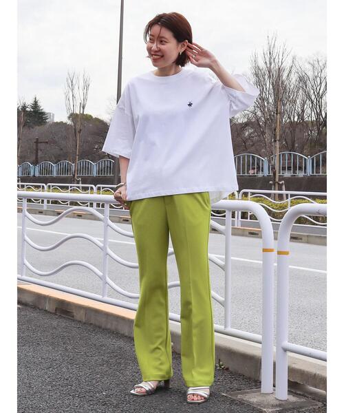 BEVERLY HILLS POLO CLUB(ビバリーヒルズポロクラブ)の「ロゴカットプルオーバー/BHPC(Tシャツ/カットソー・レディース・ネイビー/オフホワイト・FREE)」の18枚目の写真