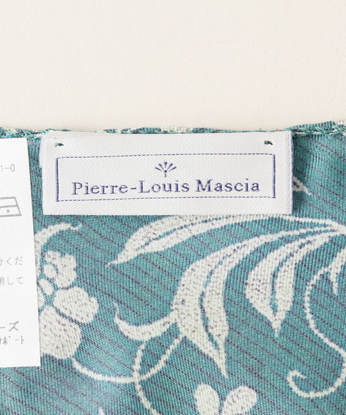 Pierre-Louis Mascia（ピエール・ルイ・マシア）の「PIERRE LOUIS MASCIA （ピエールルイマーシャ） Scarf 511084/ 511081（ストール/ショール・レディース・A/ネイビー・FREE）」の11枚目の写真