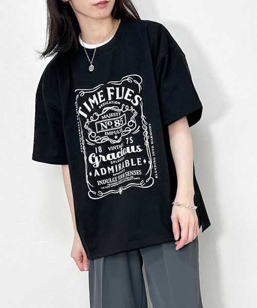 16/TC 天竺プリントTシャツ(ダイス、ジャックダニエル、看板係