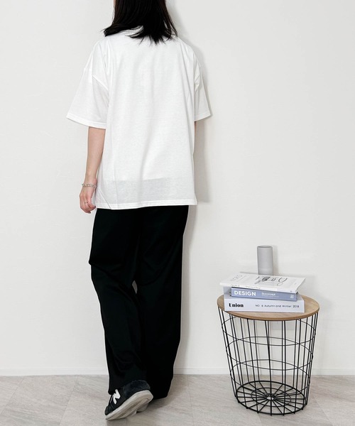 Ritzy（リッツィー）の「16/TC 天竺プリントTシャツ(ダイス、ジャックダニエル、看板係) レディース メンズ（Tシャツ/カットソー・メンズ・ブラック/ホワイト/ブラック系その他/ホワイト系その他/グレー系その他/ホワイト系その他2/チャコール/グレー系その他2/ブラック系その他2・LARGE/X-LARGE/MEDIUM）」の15枚目の写真