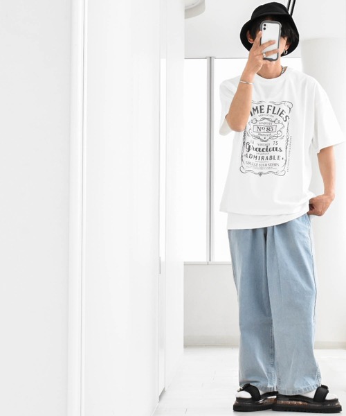16/TC 天竺プリントTシャツ(ダイス、ジャックダニエル、看板係