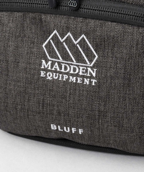 MADDEN EQUIPMENT(メデン イクイップメント)の「撥水 ボディ ミニショルダーバッグ BLUFF(ブラフ)(ショルダーバッグ・メンズ・ブラック/オフホワイト・FREE)」の8枚目の写真