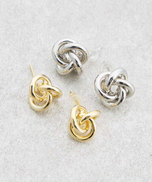 BEARDSLEY（ビアズリー）の「4重ループピアス（ピアス（両耳用）・レディース・シルバー・FREE）」の7枚目の写真