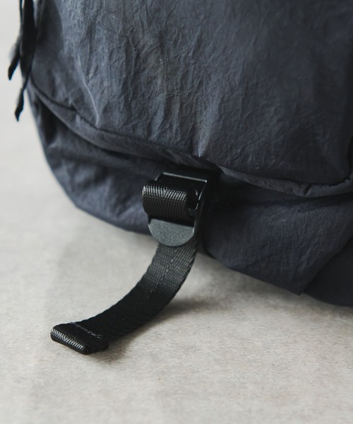 cache cache（カシュ カシュ）の「【cache cache(カシュカシュ)】ベルトポケットストリングバッグ（ボディバッグ/ウエストポーチ・レディース・ブラック/カーキ・FREE）」の8枚目の写真