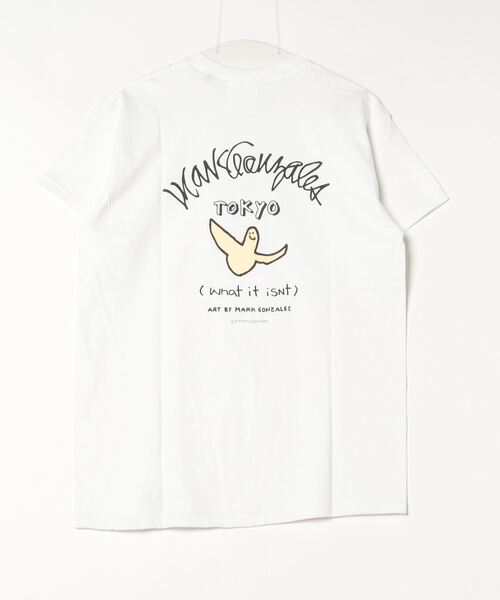 (What it isNt)ART BY MARKGONZALES(ワットイットイズント)の「【ムラサキスポーツ限定】(What it isNt)ART BY MARKGONZALES/ワット イット イズント マークゴンザレス 東京デザインTシャツ 2H7-63592(Tシャツ/カットソー・レディース・ブラック/ホワイト・L/M/XL)」の14枚目の写真