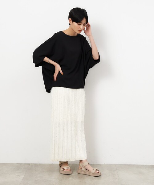 OPAQUE.CLIP（オペークドットクリップ）の「◆ボリュームソールカジュアルサンダル（サンダル・レディース・ベージュ/ブラック/グレー・03/02）」の10枚目の写真