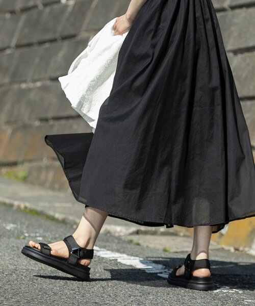 OPAQUE.CLIP（オペークドットクリップ）の「◆ボリュームソールカジュアルサンダル（サンダル・レディース・ベージュ/ブラック/グレー・03/02）」の12枚目の写真