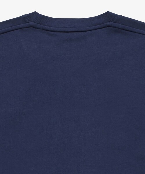 LACOSTE（ラコステ）の「ヘビーウェイトエンブレムワッペン長袖Tシャツ（Tシャツ/カットソー・メンズ・ホワイト/ネイビー/ライトブルー・4/3/5/2）」の5枚目の写真