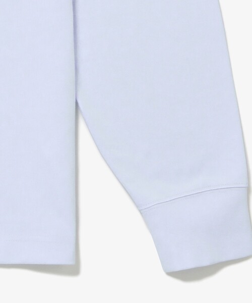 LACOSTE（ラコステ）の「ヘビーウェイトエンブレムワッペン長袖Tシャツ（Tシャツ/カットソー・メンズ・ホワイト/ネイビー/ライトブルー・4/3/5/2）」の12枚目の写真