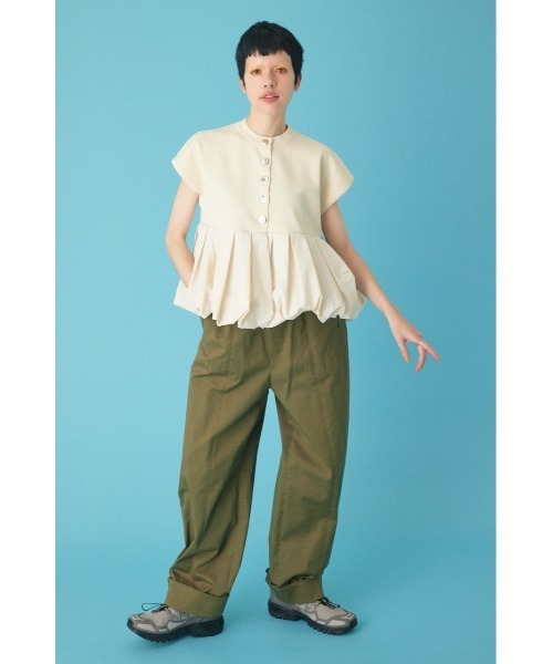 HeRIN.CYE（ヘリンドットサイ）の「Balloon hem tops バルーン