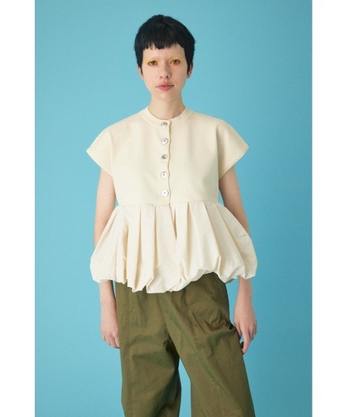 HeRIN.CYE（ヘリンドットサイ）の「Balloon hem tops バルーン
