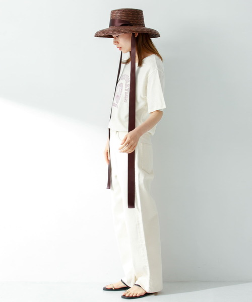 URBAN RESEARCH Sonny Label（アーバンリサーチサニーレーベル）の「YACHT CLUB T-SHIRTS（Tシャツ/カットソー・レディース・オフホワイト/ネイビー/グレー系その他・FREE）」の20枚目の写真